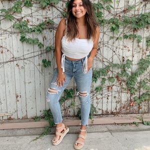 High Rise Jegging Crop American Eagle Jeans